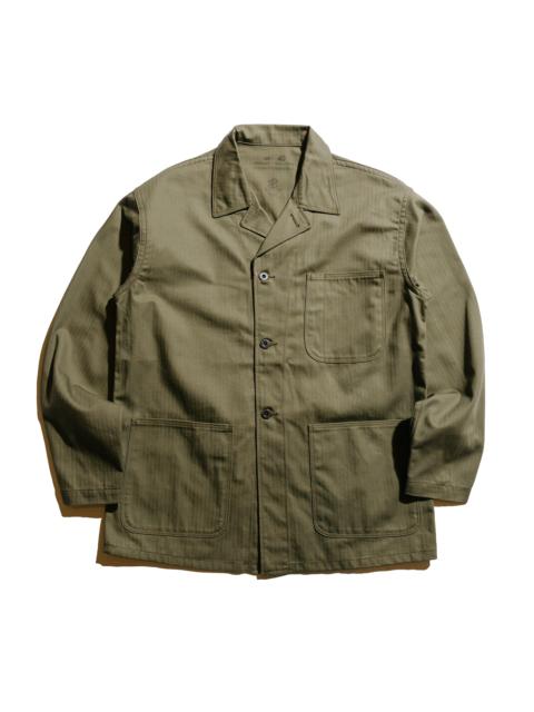 The Real McCoys MJ22012 Jacket, Utility N-3 (Model 220) Olive