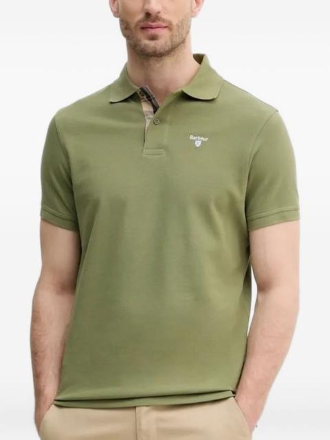 Barbour embroidered-logo polo shirt