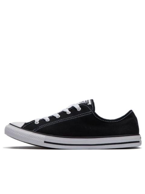 (WMNS) Converse Chuck Taylor All Star Dainty Low Top 'Black' 564982C