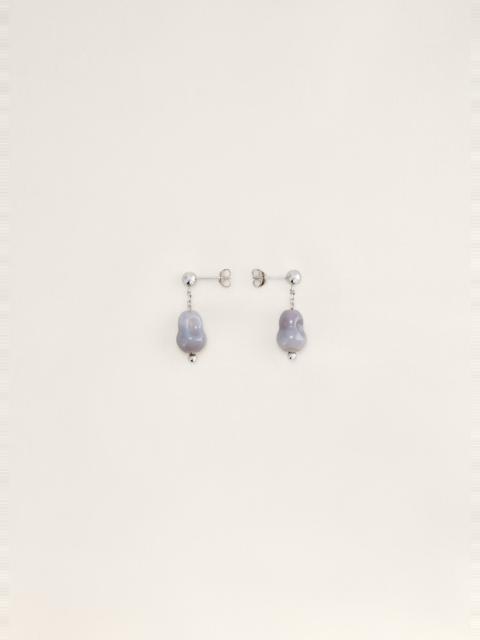 Lemaire CARVED STONES EARRINGS