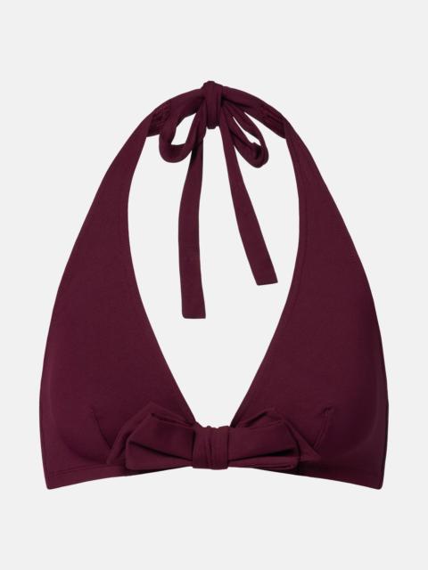 ERES Style bow-detail bikini top