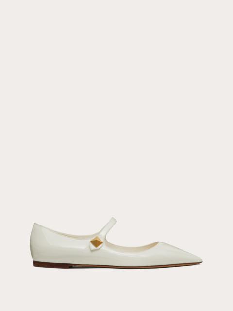 Valentino VALENTINO GARAVANI TIPTOE PATENT LEATHER BALLET FLATS
