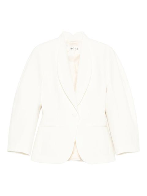 RÓHE shawl-lapel blazer