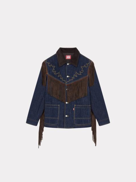 KENZO x LEVI'S® genderless  fringed denim jacket