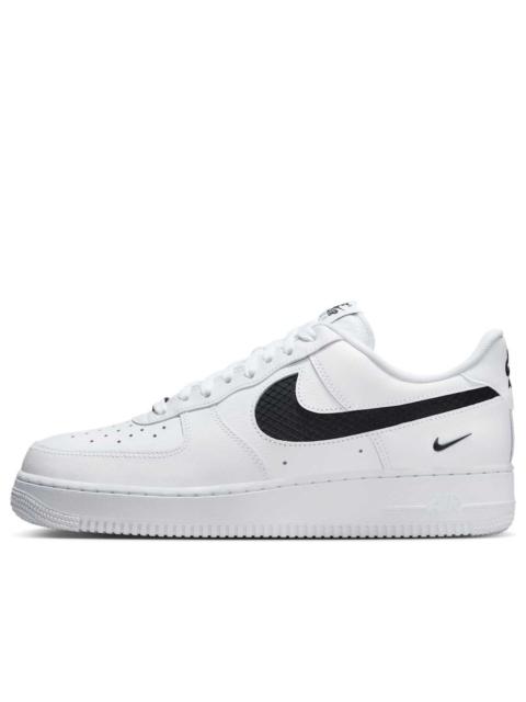 Nike Nike Air Force 1 Low Nylon Swoosh 'White Black' IH4452-100
