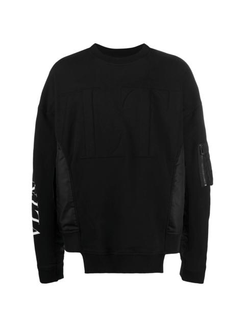 logo-print long-sleeve sweatshirt