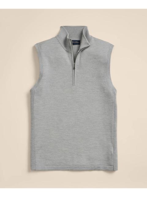 Brooks Brothers Performance Series Quarter-Zip Stretch Vest