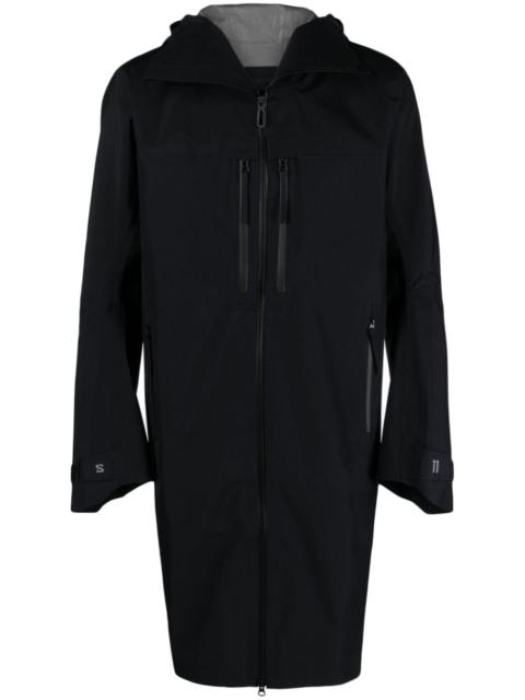 x Boris Bidjan Saberi 11s Gore-Tex long raincoat