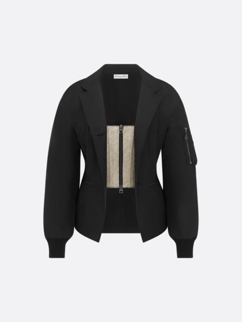 Dior Fitted Jacket with Integrated Bustier