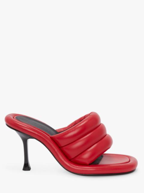 JW Anderson BUMPER-TUBE LEATHER SANDALS