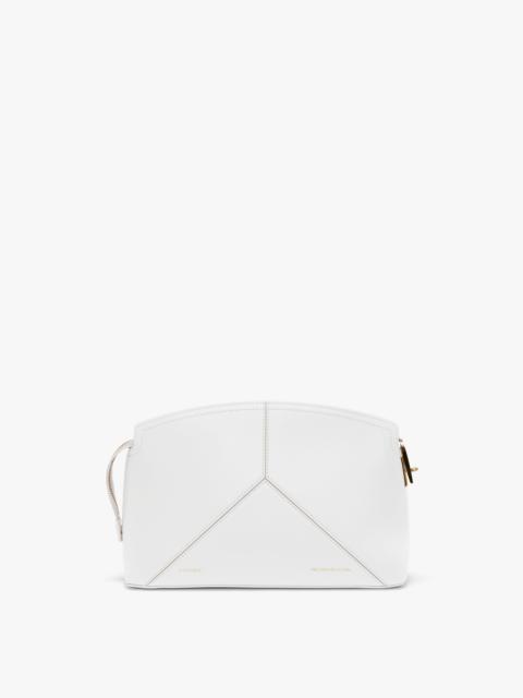 Victoria Beckham Exclusive Victoria Clutch Bag In White Leather