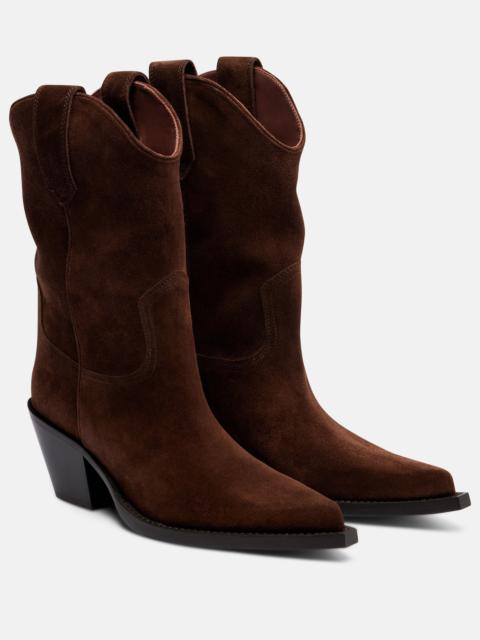 PARIS TEXAS Dakota suede cowboy boots