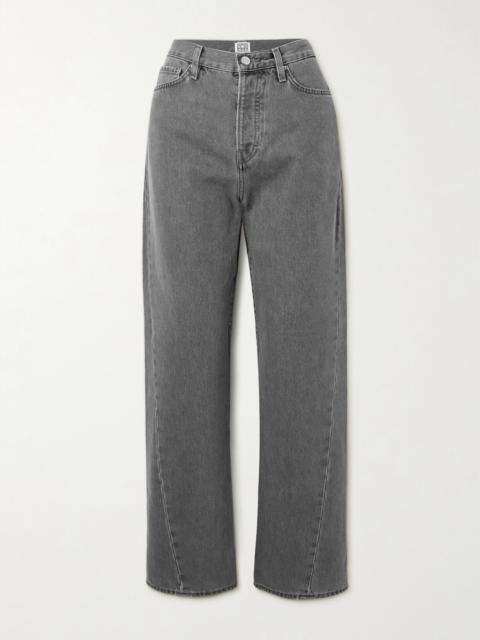 TOTEME High-rise Straight-leg Organic Jeans
