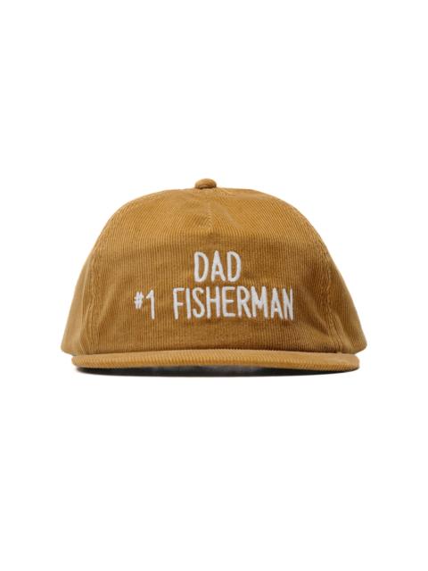 The Real McCoys MA23109 Five Panel Corduroy Cap / #1 Fishing Dad Mustard