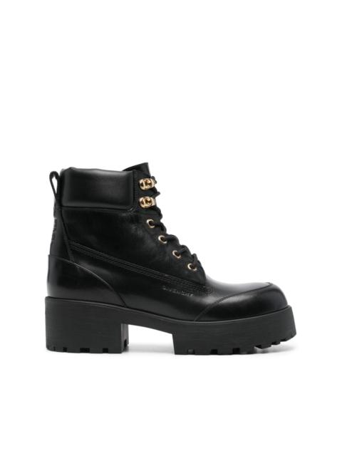 Givenchy Trekker leather ankle boots