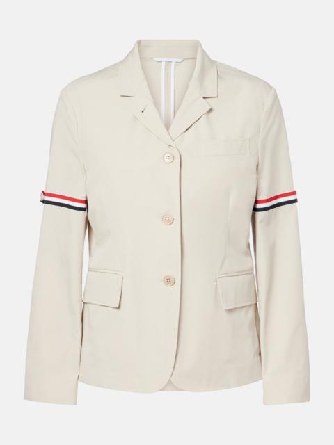 Thom Browne 4-Bar cotton jacket