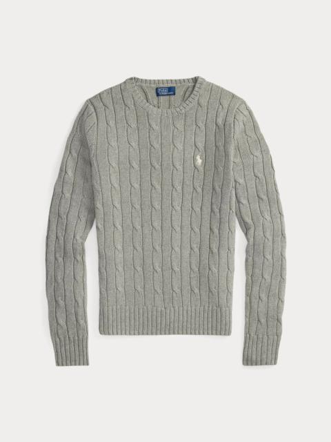 Polo Ralph Lauren Cable-Knit Cotton Crewneck Sweater