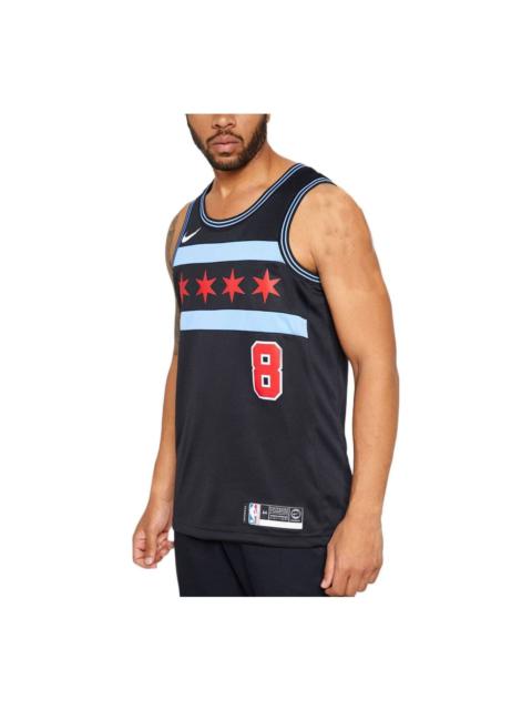Nike Nike x NBA Chicago Bulls Swingman Edition Jersey 'Zach LaVine 8' AJ4600-011