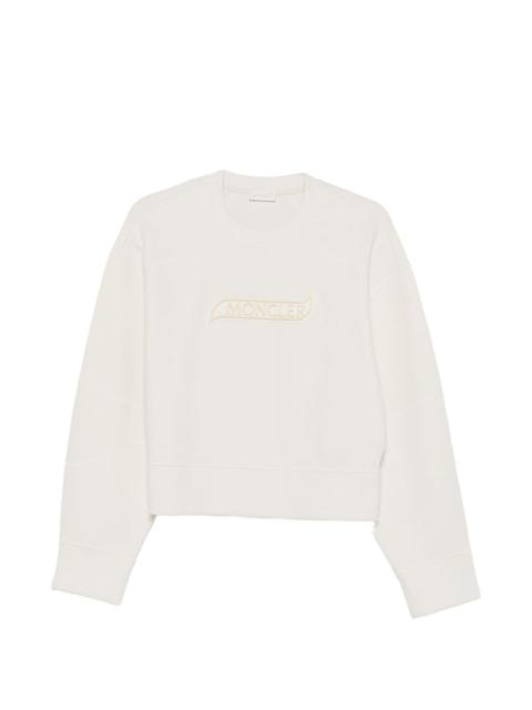 Moncler logo-patch sweatshirt