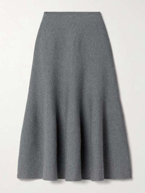 Odil wool-blend midi skirt