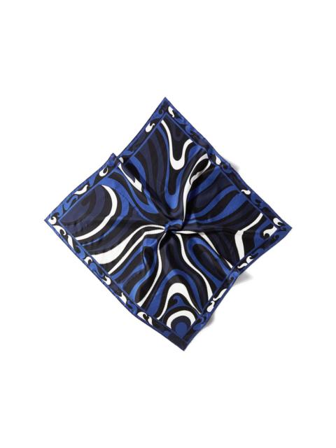 PUCCI large Marmo-print silk scarf