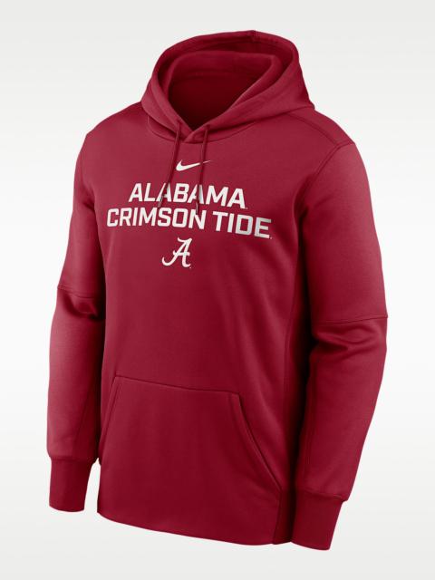 Nike Alabama Team Stacked Men’s Nike Therma College Pullover Hoodie