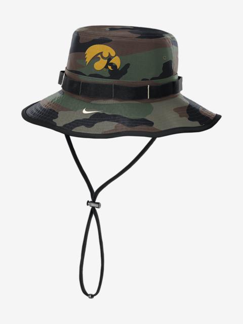Nike Iowa 2025 Military Appreciation Boonie Men's Nike Dri-FIT College Bucket Hat