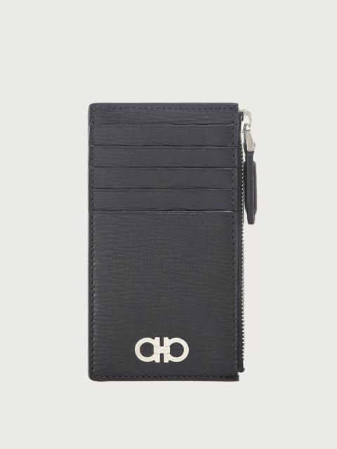 FERRAGAMO Gancini credit card holder