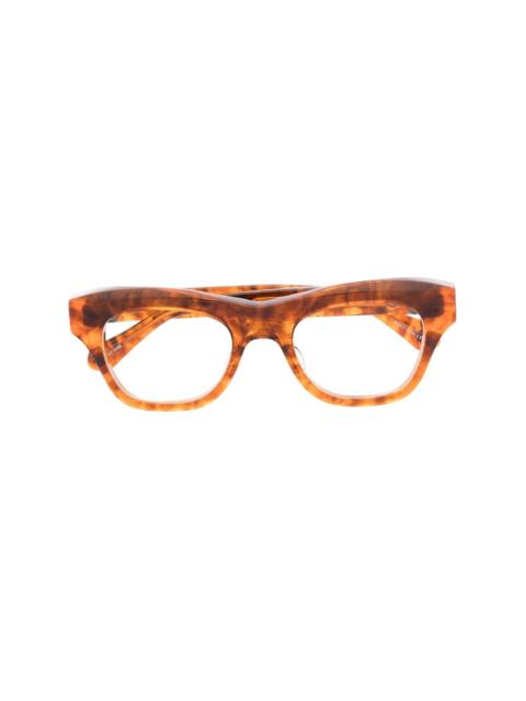 MATSUDA wayfarer-frame optical glasses