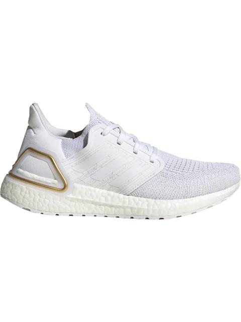 adidas adidas Ultra Boost 20 Cloud White Gold Metallic Heel
