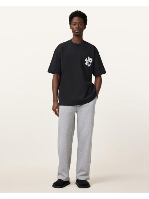 ALLSAINTS ORLANDO LOGO PRINT OVERSIZED T-SHIRT