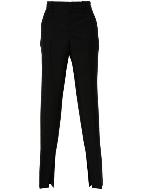 GUCCI Horsebit wool tailored trousers