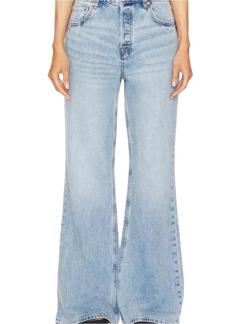 GRLFRND x Maggie MacDonald Jade Low Rise Relaxed Flare