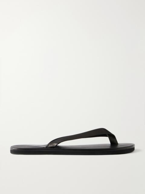 AURALEE Leather Flip-Flops