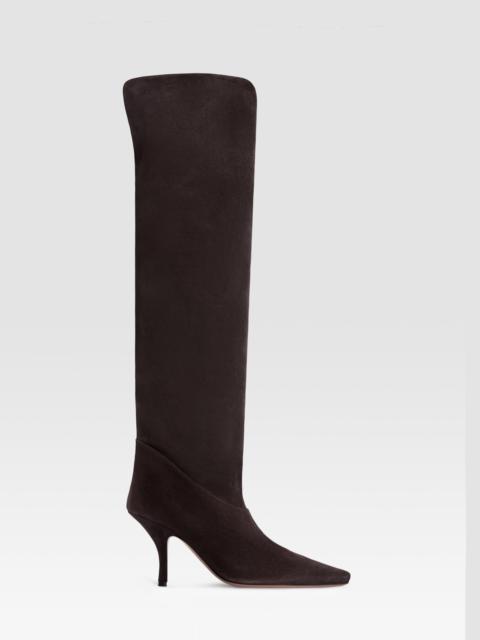 PARIS TEXAS ROSE OVER THE KNEE BOOT 95
