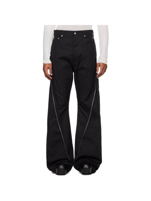 Rick Owens Black Concordians Bolan Banana Trousers