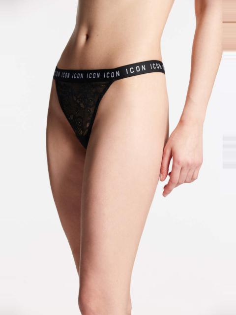 ICON LACE THONG