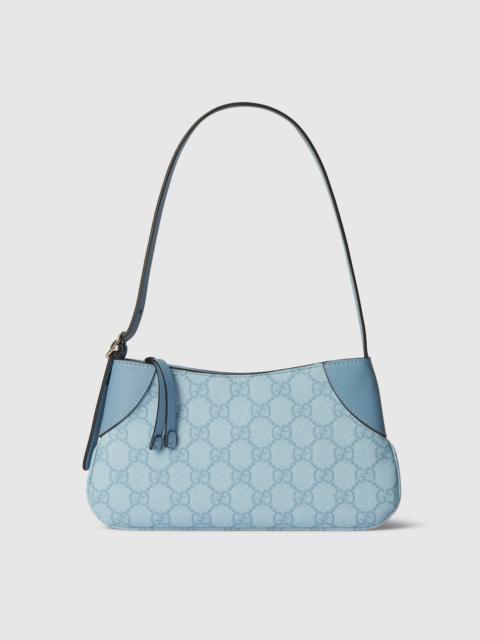 GUCCI GG Emblem super mini shoulder bag