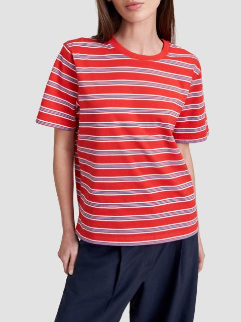 LA LIGNE Women's Boyfriend T-Shirt - Red Multi