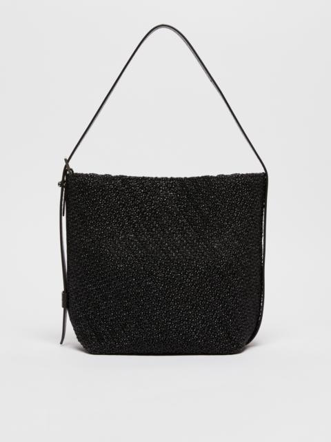 Max Mara ARCHETIPO8 Crochet small Archetipo Shopping Bag