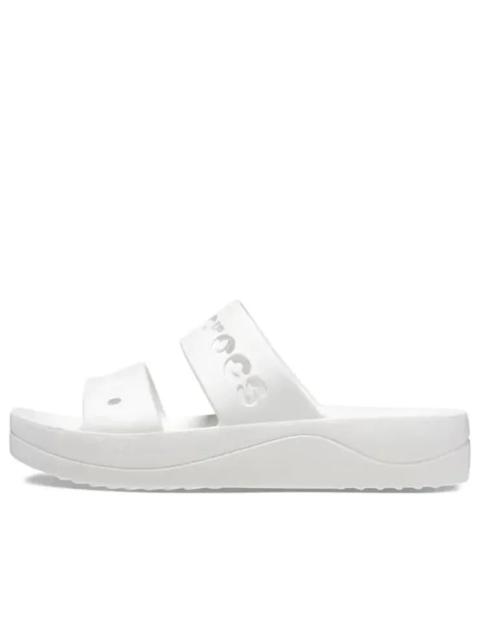 crocs (WMNS) Crocs Baya Platform Sandals 'White' 208188-100