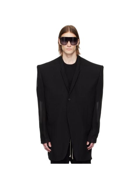 Rick Owens Black Hollywood Rick S Tatlin Blazer