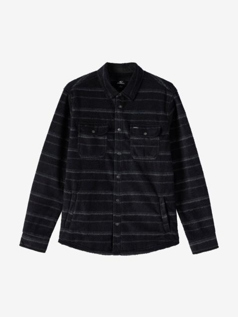 O'Neill Glacier High Pile Superfleece Standard Fit Overshirt