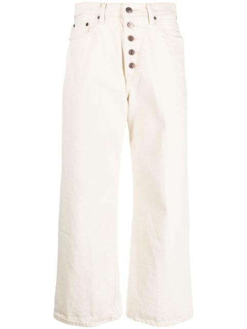 Polo Ralph Lauren cropped wide-leg trousers