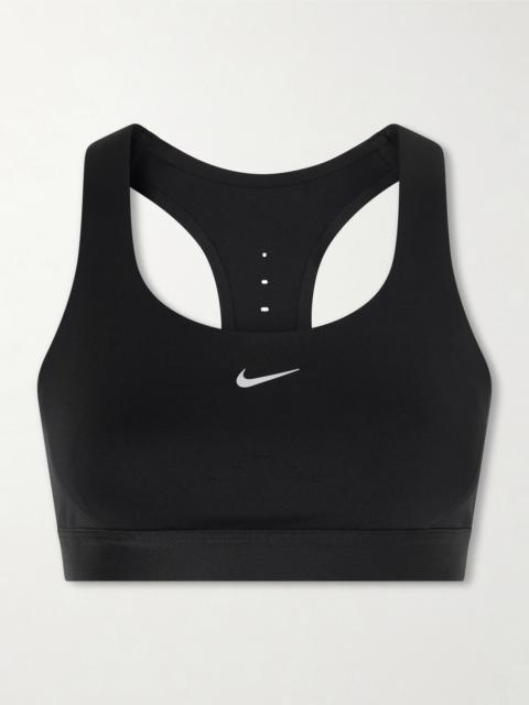 Nike Swift Mesh-trimmed Dri-fit Sports Bra