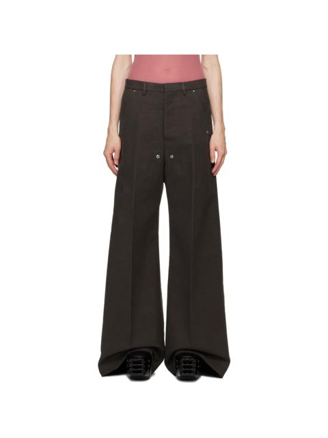 Rick Owens Gray Tailored Belas Trousers