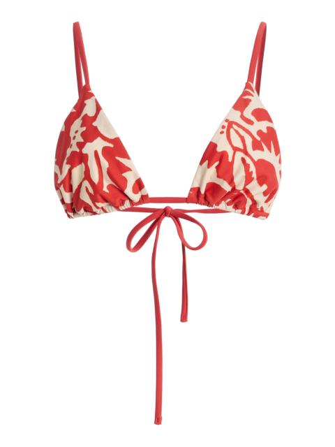 SIR. Exclusive String Tie Bikini Top red