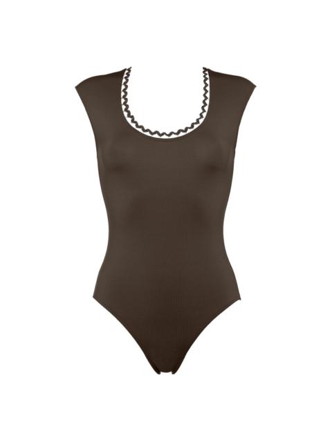 Party scalloped swimsuit