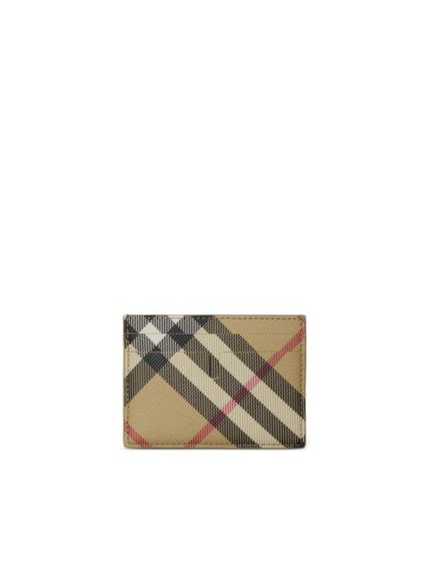 Burberry Check cardholder