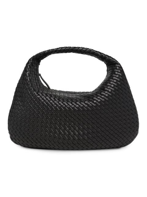 Bottega Veneta Women's Veneta Padded Intrecciato-Leather Shoulder Bag - Espresso Brass